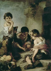 Boys Playing Dice, c.1670-75